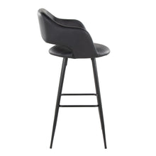 Load image into Gallery viewer, Margarite - Contemporary Fixed Height BarStool With Square Footrest (Set of 2)