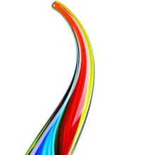 Load image into Gallery viewer, Murano Modern Abstract Tabletop Sculpture - Blue / Red