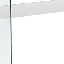 Load image into Gallery viewer, Solid Console Table - White And Clear