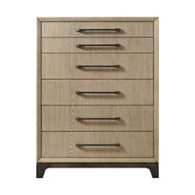 Load image into Gallery viewer, 6 Drawer Chest With Smooth Glides - Brown