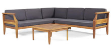 Load image into Gallery viewer, Aston - 4 Piece Sofa Set - Dark Gray