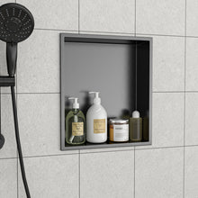 Load image into Gallery viewer, Stainless Steel Shower Niche With Seamless Design For Bathroom Storage