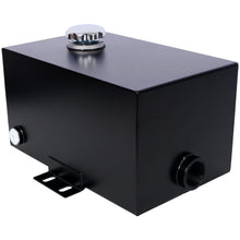 Load image into Gallery viewer, Heavy Duty 5 Gallon Steel Hydraulic Fluid Reservoir Tank With Mounting Foot, 14 Gauge - Black
