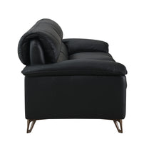 Load image into Gallery viewer, Eilene - Top Grain Leather Sofa - Black