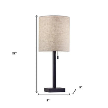 Load image into Gallery viewer, Metal Table Lamp - Dark Bronze