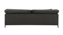 Load image into Gallery viewer, Tadi - Top Grain Leather Loveseat - Black