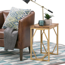 Load image into Gallery viewer, Selma - Handcrafted Metal And Wood Accent Table