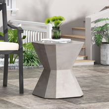 Load image into Gallery viewer, Outdoor, Lightweight Concrete Side Table - Natural