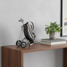 Load image into Gallery viewer, Golf Bag - Black / Silver