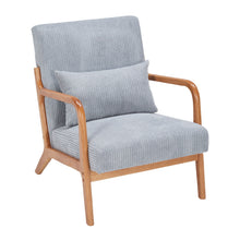 Load image into Gallery viewer, Accent Arm Chair With Pillow Upholstered