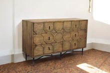 Load image into Gallery viewer, 60" Solid Wood Six Drawer Double Dresser - Natural