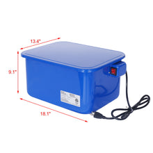 Load image into Gallery viewer, Benchtop Parts Washer With 110V Pump, 3.5 Gallon Capacity - Blue