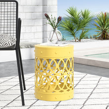 Load image into Gallery viewer, Outdoor Metal Large End Table, Modern Design