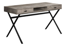 Load image into Gallery viewer, Computer Desk For Home Office, Laptop, Storage Drawers, Glossy Contemporary & Modern