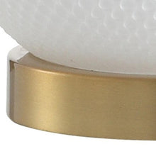 Load image into Gallery viewer, 21" Novelty Table Lamp LED With Globe Shade - White
