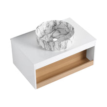 Load image into Gallery viewer, Floating Bathroom Vanity With Vessel Sink