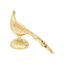 Load image into Gallery viewer, Peacock Tabletop Sculpture - Gold