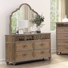 Load image into Gallery viewer, 1 Piece Dresser, Dovetail Drawers, Bedroom Furniture - Oak / Rustic