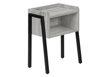Load image into Gallery viewer, Rectangular Metal Accent Table - Gray And Black