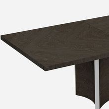 Load image into Gallery viewer, 99" Solid Wood Dining Table - Gray / Brown