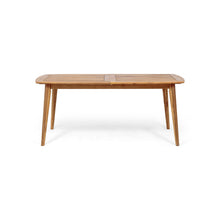 Load image into Gallery viewer, Placidity - Outdoor Expandable Dining Table With Slatted Tabletop And Tapered Legs