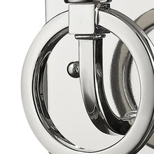 Load image into Gallery viewer, Metal Wall Light With Frosted Glass Shade - Silver