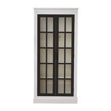 Load image into Gallery viewer, Rustic Style Display Cabinet With Glass Doors For Collectibles