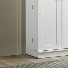 Load image into Gallery viewer, Lincoln - Storage Cabinet With Swing Out Storage Door - White