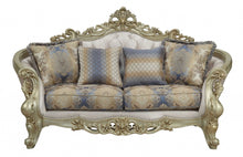 Load image into Gallery viewer, Floral Loveseat Pillows - Gold / Toss