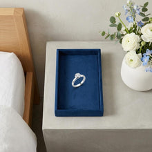 Load image into Gallery viewer, Handmade Trinket Tray - Blue