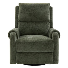 Load image into Gallery viewer, Manual Recliner Massage Chair With Swivel Rocker, 8 Massage Modes, Side Storage Pocket