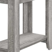 Load image into Gallery viewer, 22" Wood End Table With Shelf - Gray