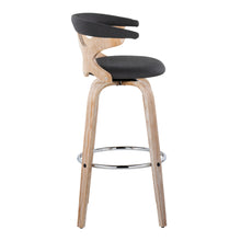 Load image into Gallery viewer, Gardenia - Contemporary Fixed Height Barstool With Swivel With Round Footrest (Set of 2)