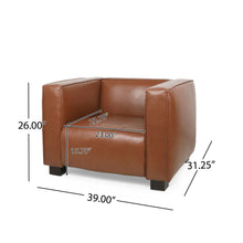 Load image into Gallery viewer, Vortexia - Club Chair With Tuxedo Design