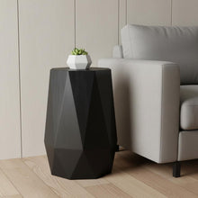 Load image into Gallery viewer, Solid Wood End Table - Black