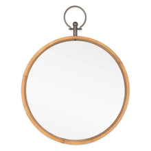 Load image into Gallery viewer, 30" Round Metal Framed Accent Mirror - Bronze