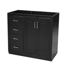 Load image into Gallery viewer, Retro Style Bathroom Vanity, 3 Drawers & Soft Closing Doors