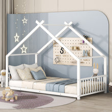 Load image into Gallery viewer, Metal House Bed