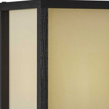 Load image into Gallery viewer, Floor Lamp With Wood Finish Storage Shelves - Black / White