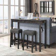 Load image into Gallery viewer, Transitional Backless Counter Stool (Set of 2)