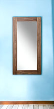 Load image into Gallery viewer, 79" Framed Leaning Full Length Hanging Mirror - Brown