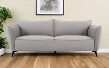 Load image into Gallery viewer, Sofa With Black Legs - Gray