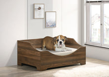 Load image into Gallery viewer, Gibson - Alder Wood Finish Comfy Pet Bed With Cushion - Brown