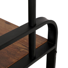 Load image into Gallery viewer, Hall Tree With Shoe Bench For Entryway With 9 Removable Hooks