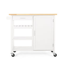 Load image into Gallery viewer, Contemporary Design Kitchen Cart With Wheels