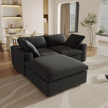 Load image into Gallery viewer, Blend Modular L Shaped Three Piece Corner Sectional - Black