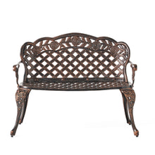 Load image into Gallery viewer, Lucia - Outdoor Garden Bench - Copper