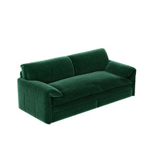 Load image into Gallery viewer, Queen Pull Out 3 In 1 Convertible Sleeper Sofa With Side Storage