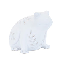 Load image into Gallery viewer, Poly Frog Turtle Figurines (Set of 2) - White