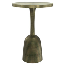 Load image into Gallery viewer, 24" Aluminum Round End Table - Turquoise